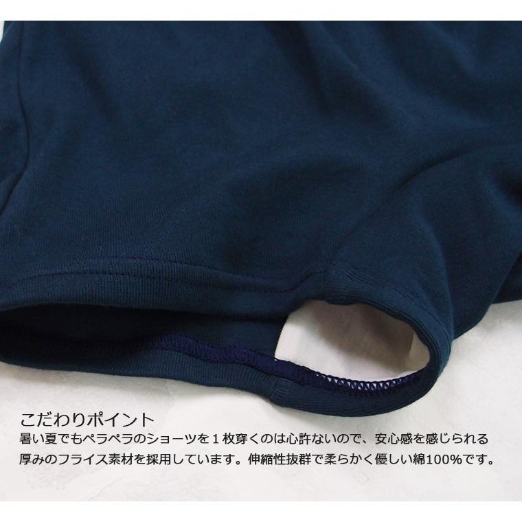 1枚穿きできる1分丈ショーツ（150cm 160cm）日本製　小学生　中学生　黒　紺　オーバーパンツ　8877 4702 |  | 05