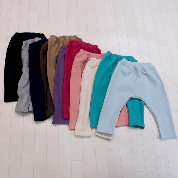 子供服パンツ綿100％ふんわり表起毛桃のような肌触りサルエルパンツ（80cm 90cm 95cm 100cm）1923ベビー服 長ズボン |  | 01