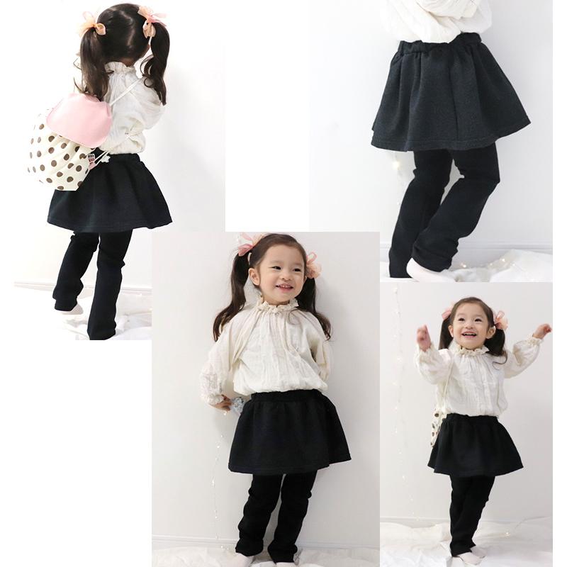 デニムニットふんわりスカッツスリムモンキーパンツ2998（80cm 90cm 95cm 100cm） 子供服 ベビー服 |  | 08