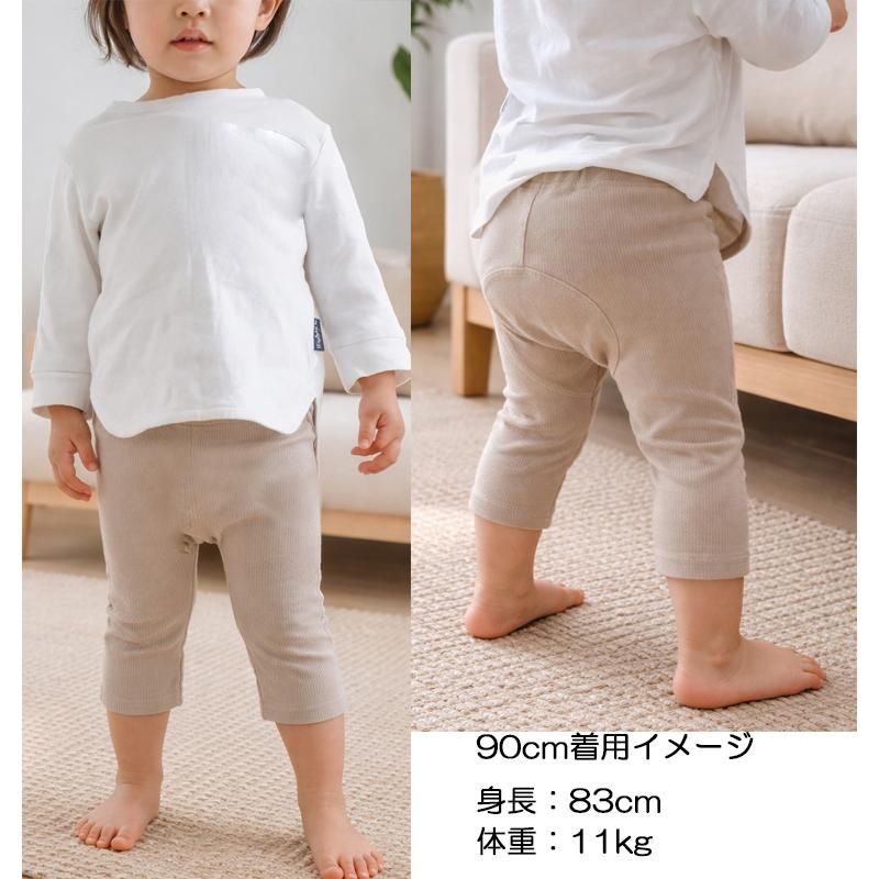 ベアストレッチ　伸縮性抜群７分丈スリムパンツ（70cm 80cm 90cm 95cm）3865 |  | 03