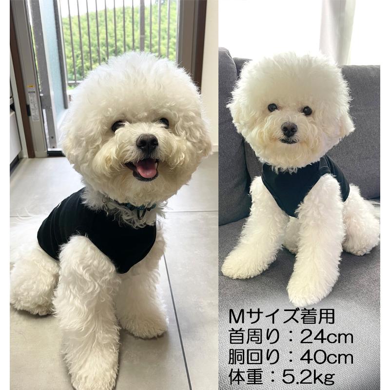 ニコちゃん　スマイル　犬服　春夏秋冬　ドッグウェア　dogwear　リンクコーデ　タンクトップ（S.M.L）2998　肌に優しいおしゃれ　オシャレ　敏感肌 |  | 06