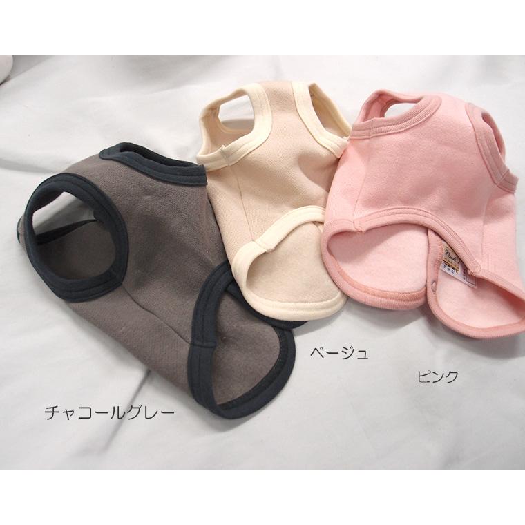 日本製　綿100％静電気が起きにくい裏起毛　ベスト　犬服　冬　ドッグウェア　dogwear（S.M.L）　肌に優しいおしゃれ　オシャレ　敏感肌1219 |  | 02