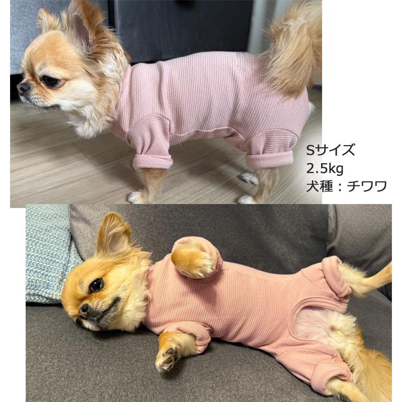 犬用ロンパース｜敏感肌・アレルギー対応｜ストレッチ素材・シニア犬