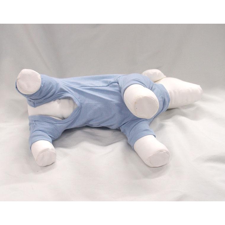 ロンパース敏感肌・防蚊対策接触冷感ロンパース 着るひんやり綿モダール×無地 半袖UVカット加工ドッグウェアdogwear（S.M.L）7550クール肌に優しい |  | 03