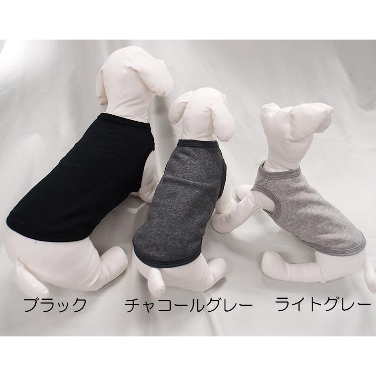 桃のような肌触り綿100％名入れアップリケ選べるロゴ刺繍　犬服　ドッグウェアdogwear敏感肌着せやすいタンクトップ1923 |  | 05
