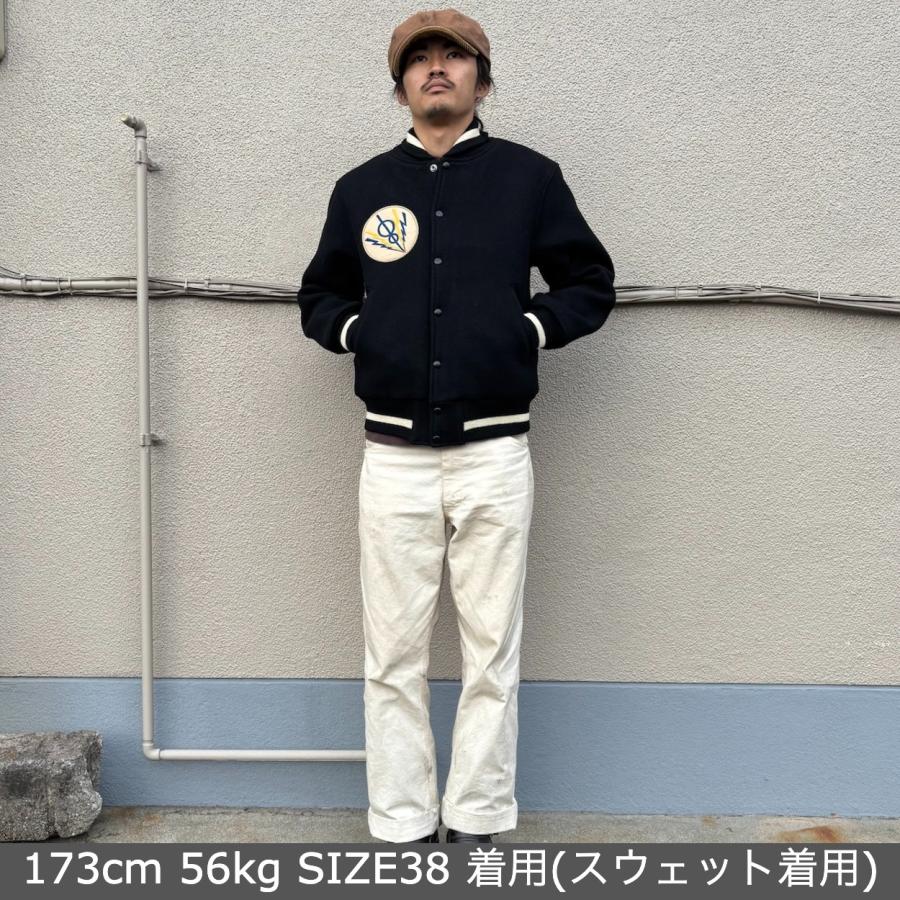 FREEWHEELERS / フリーホイーラーズ  / "HARPER HOT IRONS" LEADFOOT / POWER WEAR / ウール / スタジャン / バーシティジャケットの画像