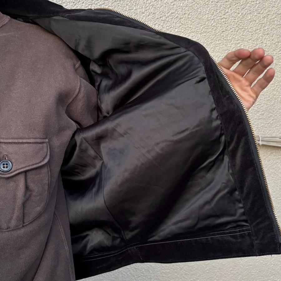 FREEWHEELERS / フリーホイーラーズ / "NIGHT RIDERS" GARAGE WORKER JACKET / MOTOR PSYCLONE GARAGE SERIES / UNION SPECIAL OVERALLS / 別珍の画像