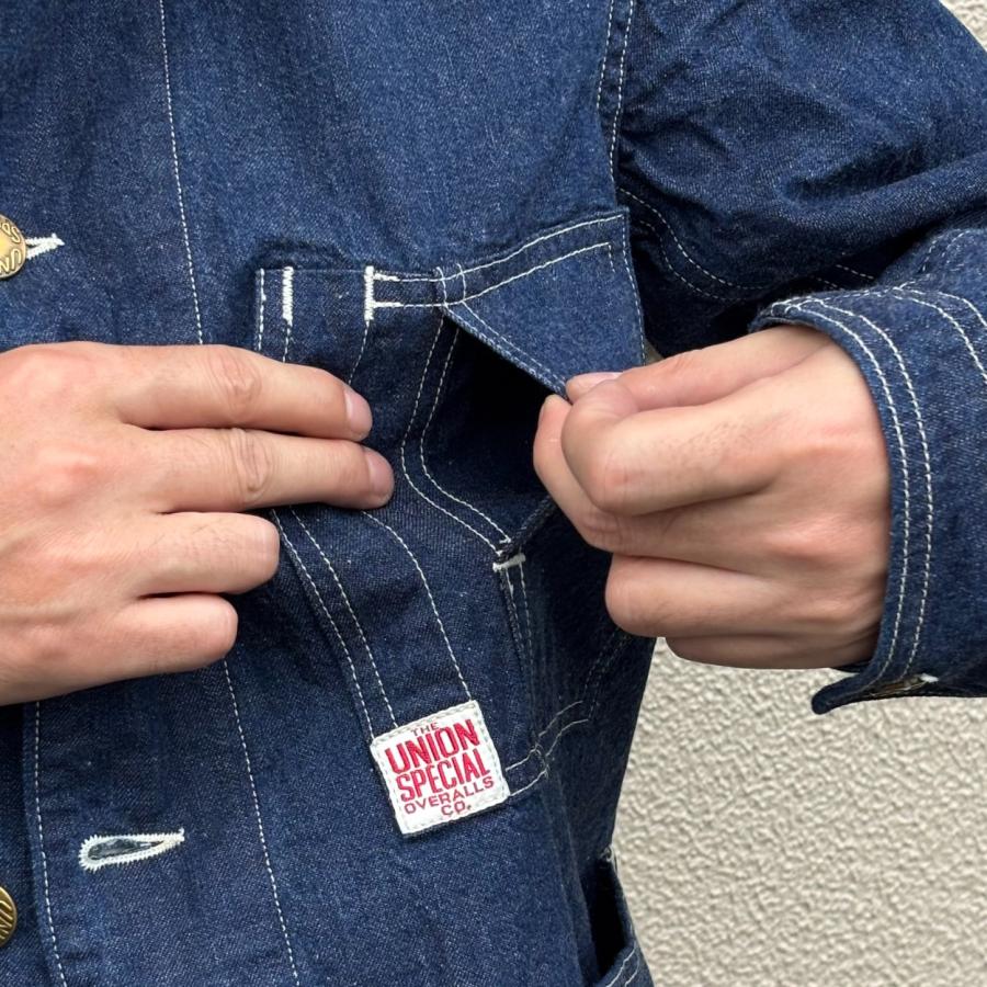 FREEWHEELERS / フリーホイーラーズ / "IRON WHARF" WORK COAT / UNION SPECIAL OVERALLS / カバーオール / デニムの画像