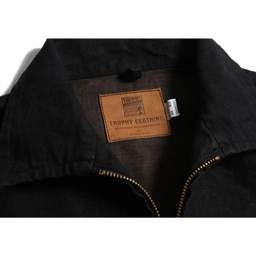 TROPHY CLOTHING ブラック　デニムジャケット トロフィークロージング TROPHY CLOTHING デニムジャケット 2605