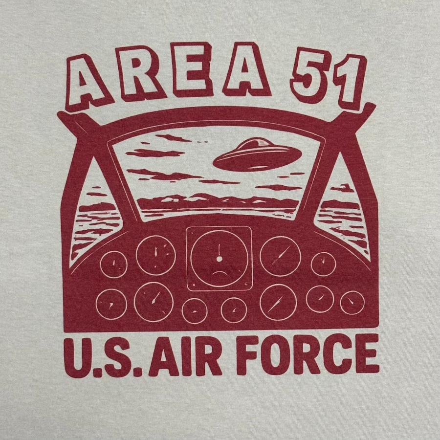 ”AREA51” SHORT SLEEVE TEE / SAND / MONKEY WRENCH WEAR WORKS / 半袖Tシャツ / T-SHIRT / ミディアムウェイト 6.2oz / 染み込みプリント |  | 03