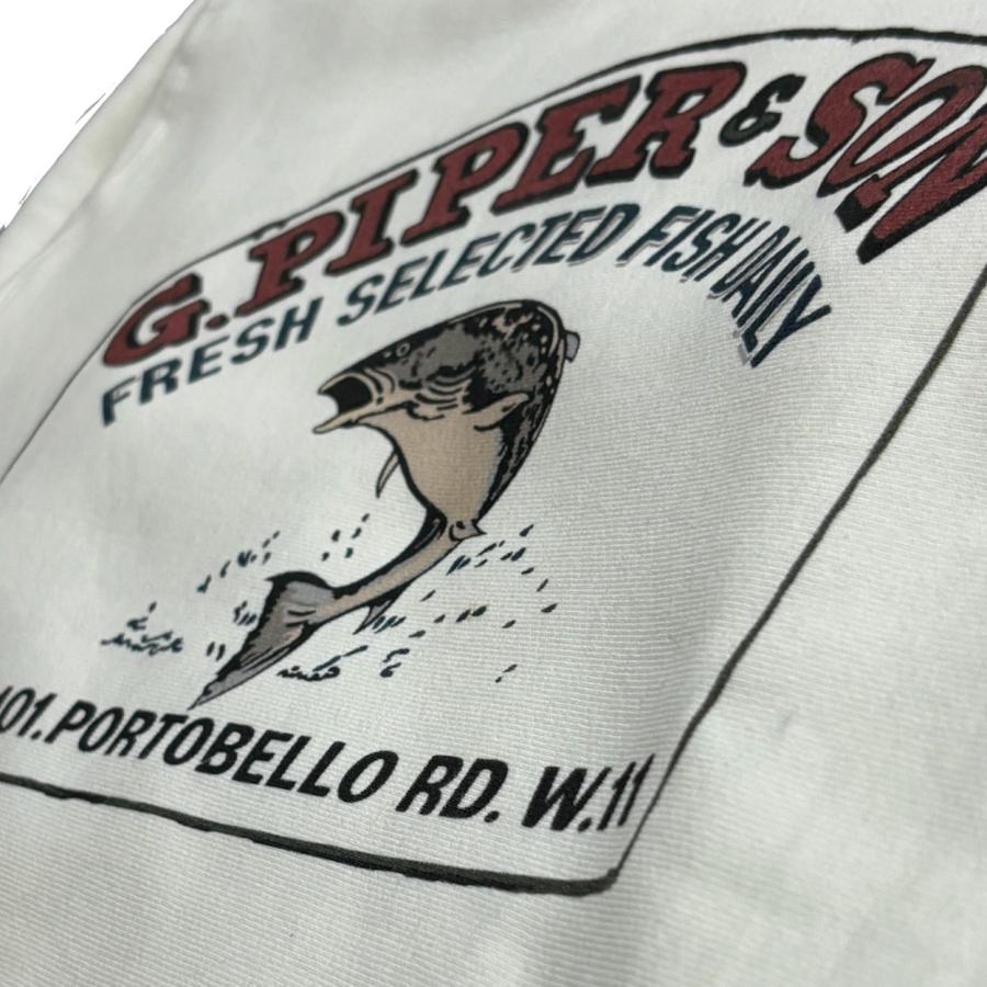 "G.PIPER'S FISH SHOP" HEAVY WEIGHT RIB SWEAT / MW WEAR WORKS / ヘビーウェイト OFF WHITE |  | 01