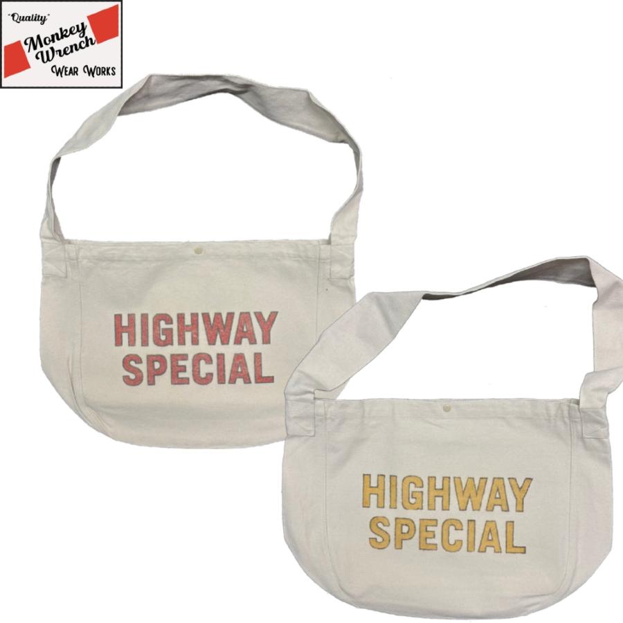 "HIGHWAY SPECIAL" NEWS PAPER BAG / MW WEAR WORKS / ニュースペーパーバッグ / ショルダーバッグ / キャンバス | 