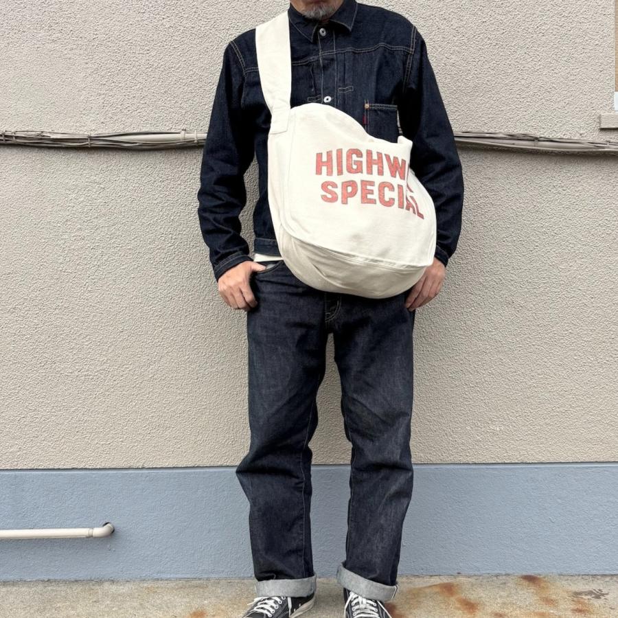 "HIGHWAY SPECIAL" NEWS PAPER BAG / MW WEAR WORKS / ニュースペーパーバッグ / ショルダーバッグ / キャンバス |  | 06