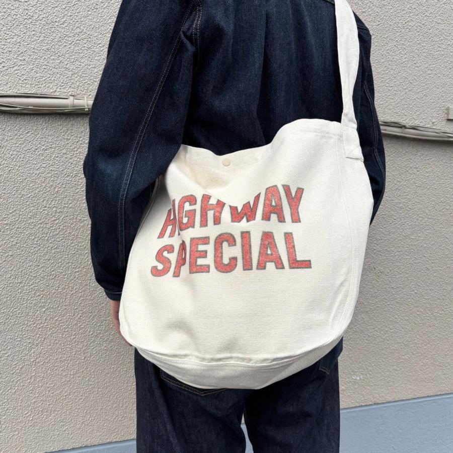 "HIGHWAY SPECIAL" NEWS PAPER BAG / MW WEAR WORKS / ニュースペーパーバッグ / ショルダーバッグ / キャンバス |  | 07