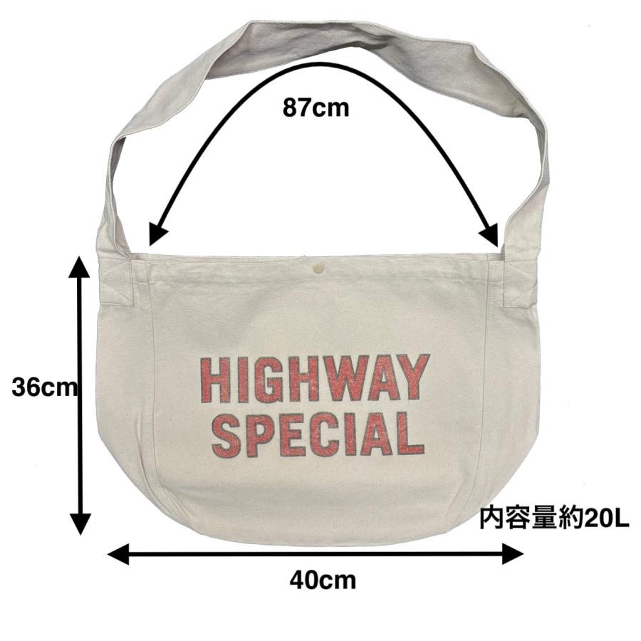 "HIGHWAY SPECIAL" NEWS PAPER BAG / MW WEAR WORKS / ニュースペーパーバッグ / ショルダーバッグ / キャンバス |  | 11