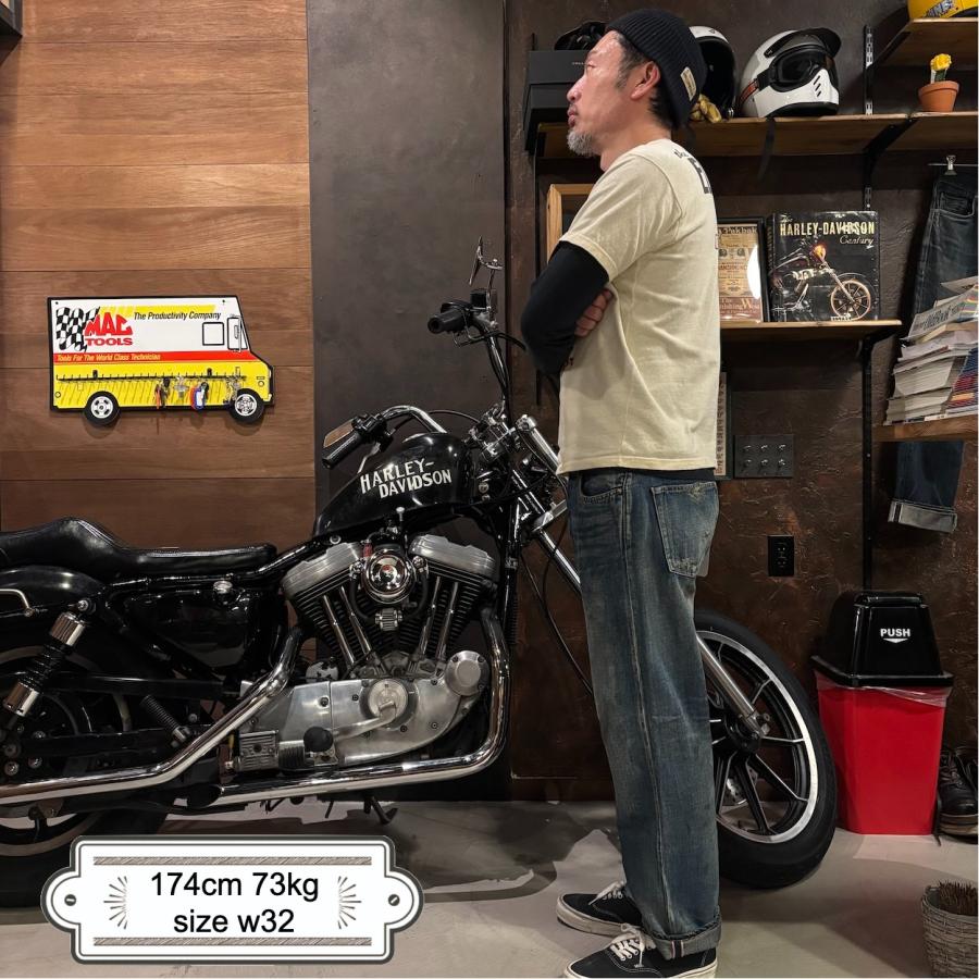 STRASSBURGER&Co. / "12.5oz SALLY FOX SELVEDGE STRAIGHT JEANS AGING" / SB-SF-112PM / エイジング ・ダメージ / デニムジーンズ /  日本製 |  | 13