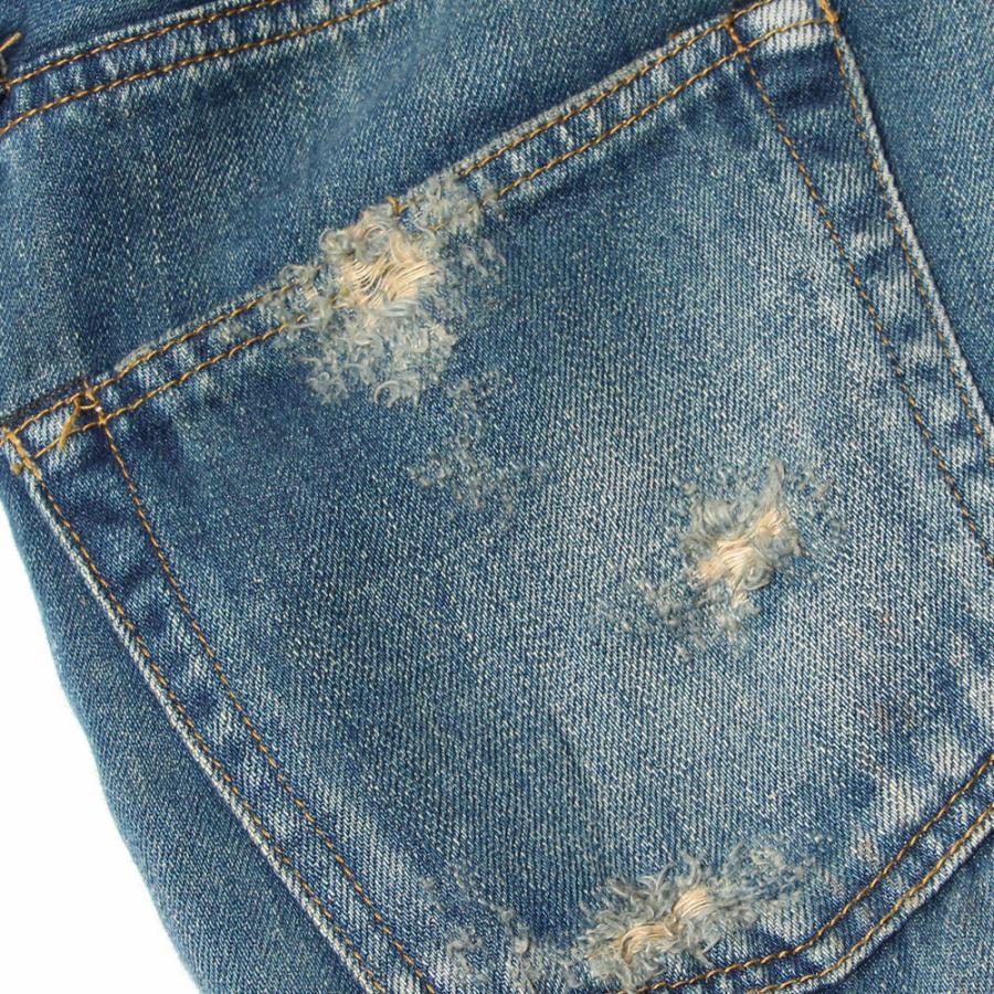 STRASSBURGER&Co. / "12.5oz SALLY FOX SELVEDGE STRAIGHT JEANS AGING" / SB-SF-112PM / エイジング ・ダメージ / デニムジーンズ /  日本製 |  | 10