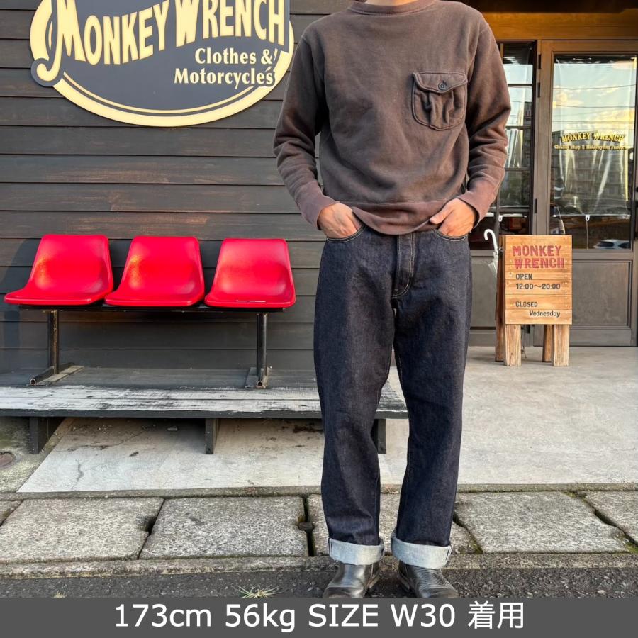 STRASSBURGER&Co. / "SBJ-145-555" / JUMBO 14.5oz VINTAGE STRAIGHT FIT BF / デニムジーンズ / ボタンフライ /  日本製 |  | 04