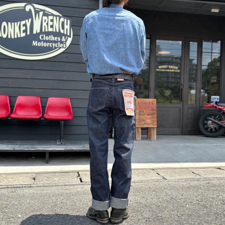 STRASSBURGER&Co. / "SBJ-145-666" / JUMBO 14.5oz CLASSIC SLIM STRAIGHTFIT ZF / デニムジーンズ / ジップフライ /  日本製 |  | 03