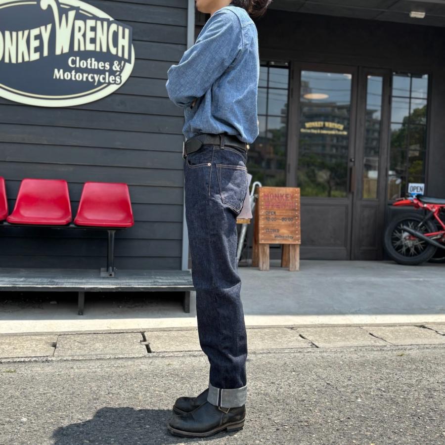 STRASSBURGER&Co. / "SBJ-145-666" / JUMBO 14.5oz CLASSIC SLIM STRAIGHTFIT ZF / デニムジーンズ / ジップフライ /  日本製 |  | 02