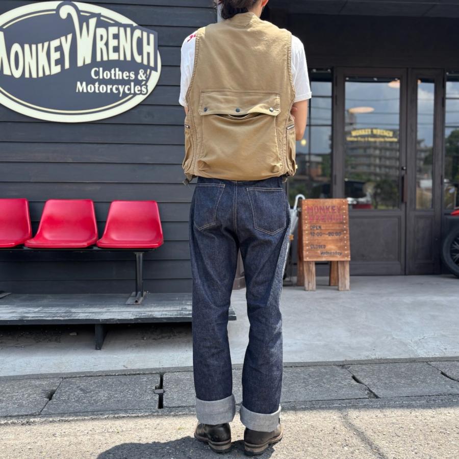 STRASSBURGER&Co. / "SBJ-145-777" / JUMBO 14.5oz TAPERED STRAIGHTFIT ZF / デニムジーンズ / ジップフライ /  日本製 |  | 03