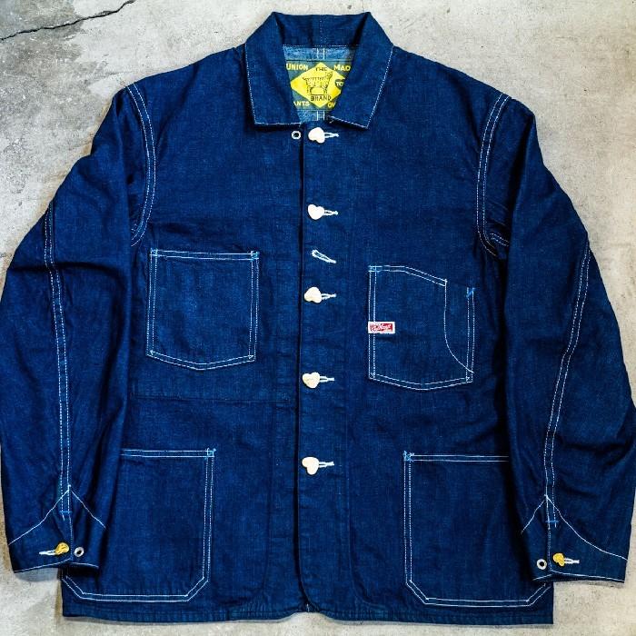 "Cathartt Chore Coat 10oz" TCB jeans / TCBジーンズ カバーオール / デニム / チョア・コート 児島ジーンズ / MADE IN JAPAN｜monkey-wrench｜06