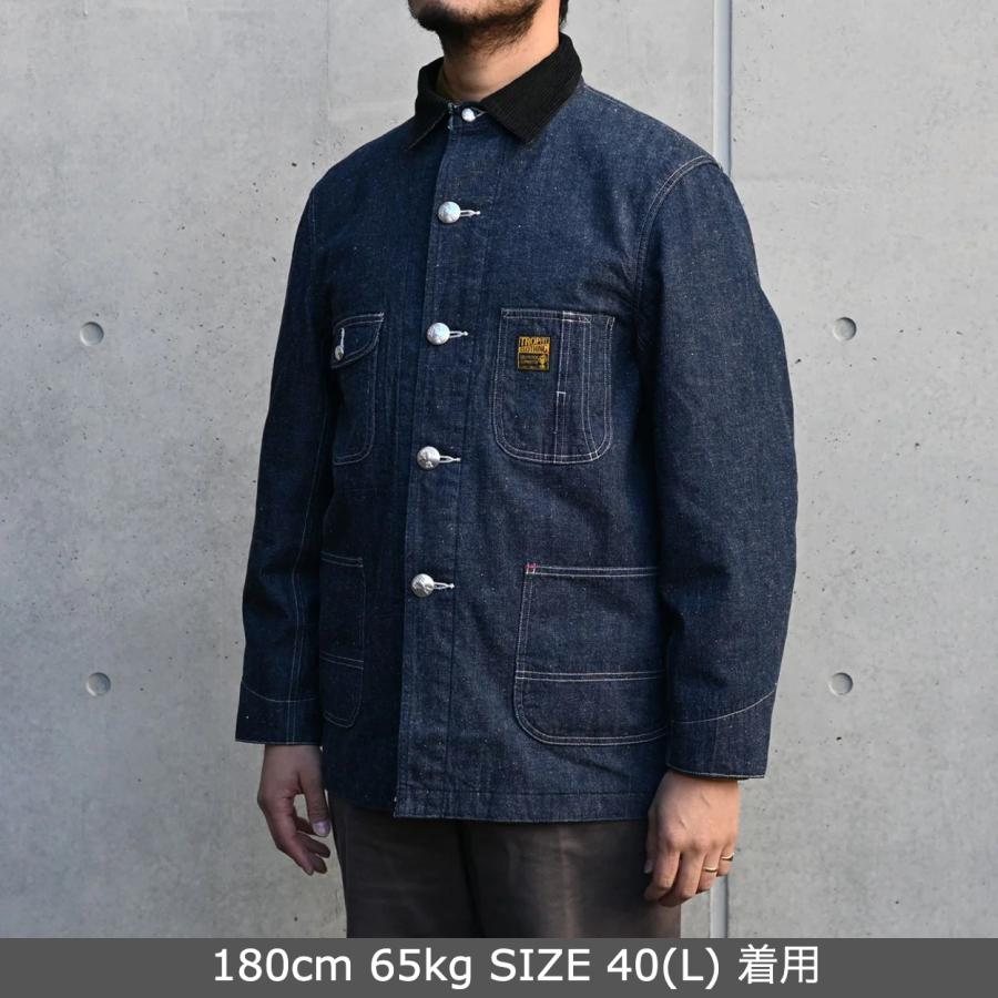 TROPHY CLOTHING / トロフィークロージング / "Storm Coat" 2colors / TR25AW-504 / カバーオール / ブランケット / 11ozの画像
