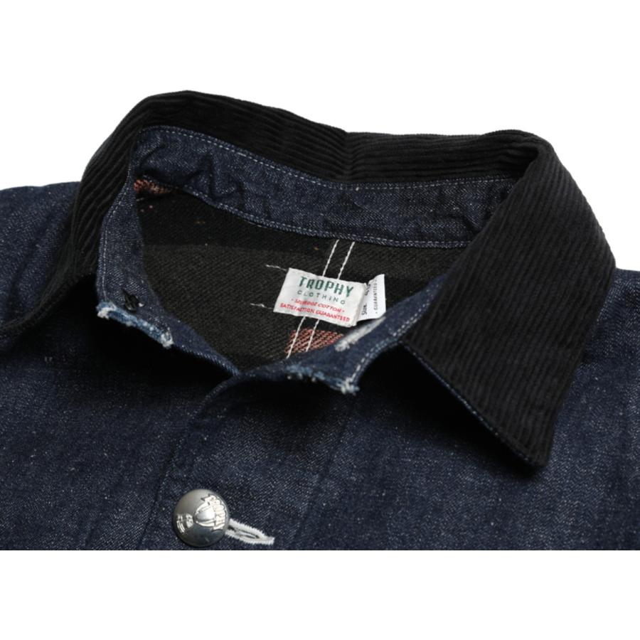 TROPHY CLOTHING / トロフィークロージング / "Storm Coat" 2colors / TR25AW-504 / カバーオール / ブランケット / 11ozの画像