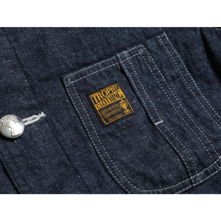 TROPHY CLOTHING / トロフィークロージング / "Storm Coat" 2colors / TR25AW-504 / カバーオール / ブランケット / 11ozの画像