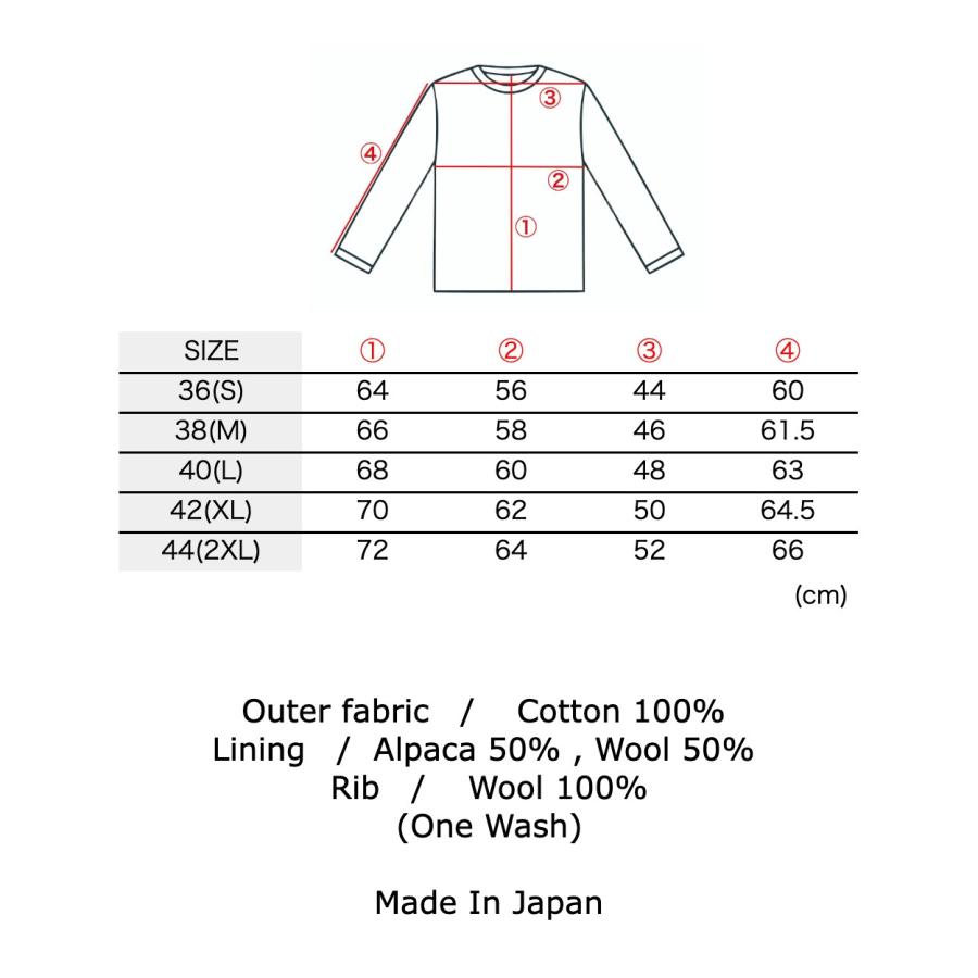 TROPHY CLOTHING / トロフィークロージング / "N-1 TR.mfg.Jacket" / 民間デッキジャケット / DECK JACKET / ALPAKA WOOL / アルパカウール / ミリタリーの画像
