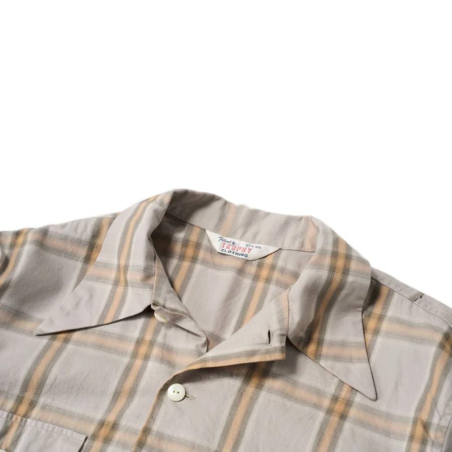 TROPHYCLOTHINGトロフィークロージング オンブレチェック ウール M TROPHY CLOTHING（トロフィークロージング） TROPHY CLOTHING