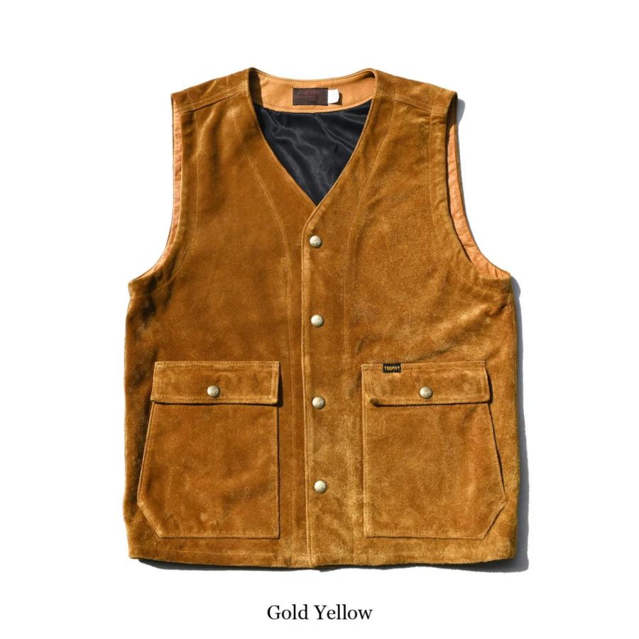 TROPHY CLOTHING / トロフィークロージング / "Rancher Steerhide Vest" / ベスト / ステアハイドの画像