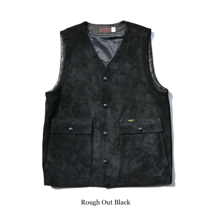 TROPHY CLOTHING / トロフィークロージング / "Rancher Steerhide Vest" / ベスト / ステアハイドの画像