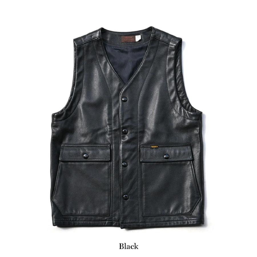 TROPHY CLOTHING / トロフィークロージング / "Rancher Steerhide Vest" / ベスト / ステアハイドの画像