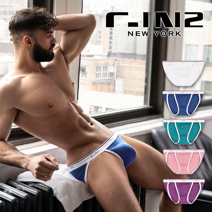 ブリーフ メンズ スポーツブリーフ C-IN2 THROWBACK DASH BRIEF ダッシュブリーフ ローライズ ビキニ 綿 コットン シーインツー CIN2 下着 男性 セクシー | C-IN2