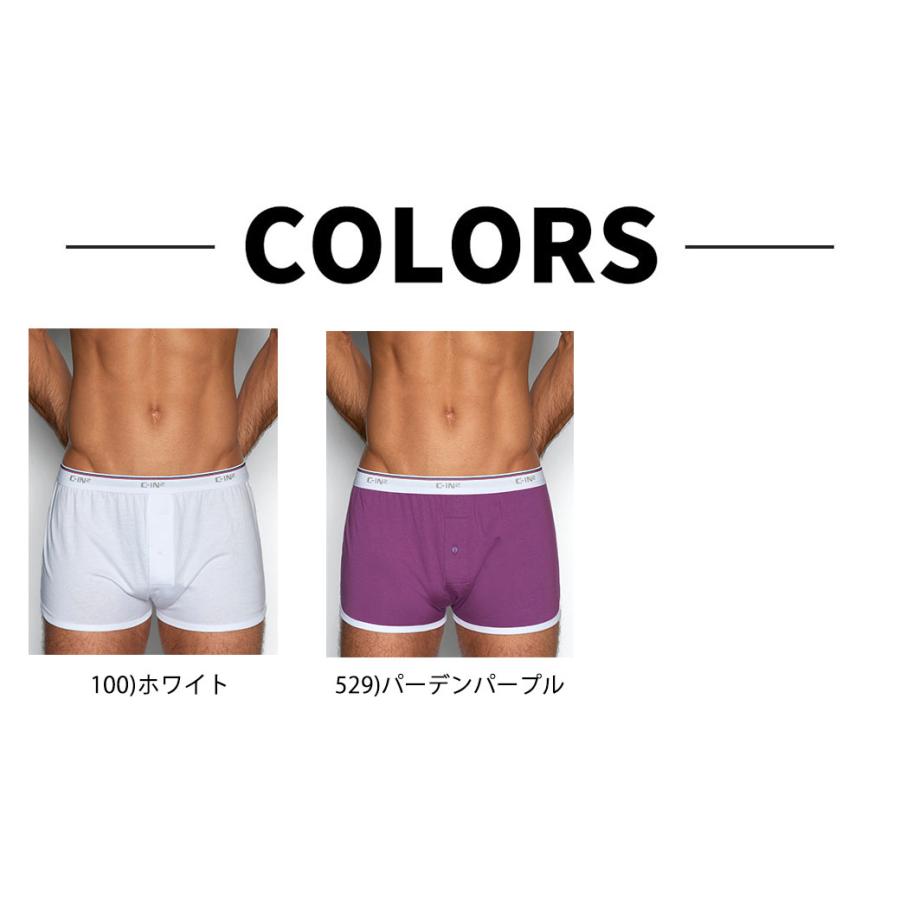 C-IN2 トランクス C-IN2 前開き ニットトランクス THROWBACK RUNNER BOXER