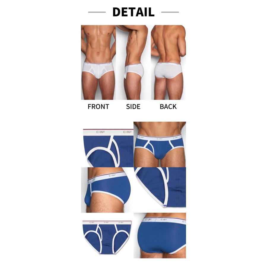 C-IN2 ブリーフ メンズ スタンダードブリーフ C-IN2 THROWBACK FLY FRONT BRIEF 前開き 綿 コットン シーインツー CIN2 下着 男性 セクシー イージーモンキー Yahoo 店 - 通販 - Yahoo ショッピング