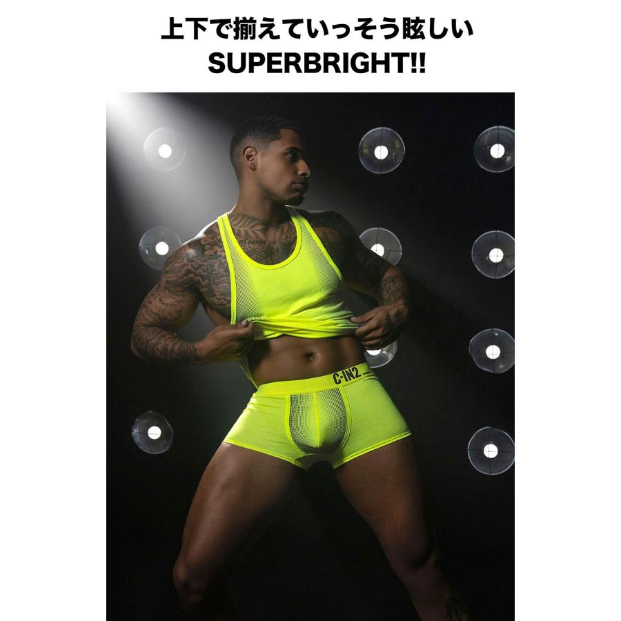 ボクサーパンツ メンズ ローライズボクサーパンツ C-IN2 SUPER BRIGHT LOW RISE TRUNK ローライズ 蛍光色 シーインツー CIN2 下着 男性 セクシー | C-IN2 | 09