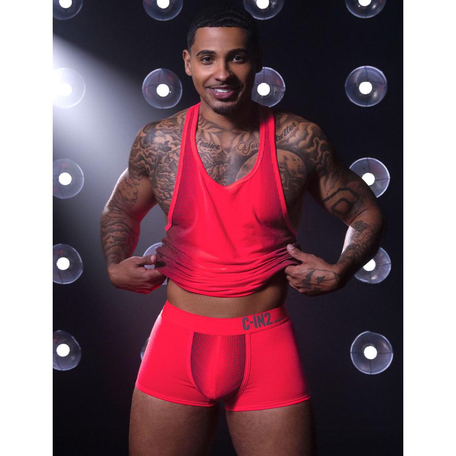 ボクサーパンツ メンズ ローライズボクサーパンツ C-IN2 SUPER BRIGHT LOW RISE TRUNK ローライズ 蛍光色 シーインツー CIN2 下着 男性 セクシー | C-IN2 | 10