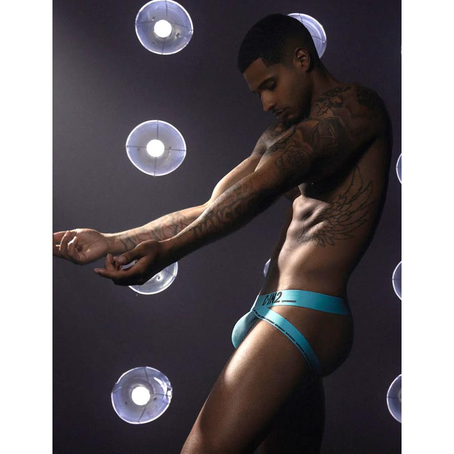ジョックストラップ メンズ ケツ割れ ケツワレ C-IN2 SUPER BRIGHT JOCK STRAP ジョグストラップ サポーター 蛍光色 シーインツー CIN2 下着 男性 セクシー | C-IN2 | 15