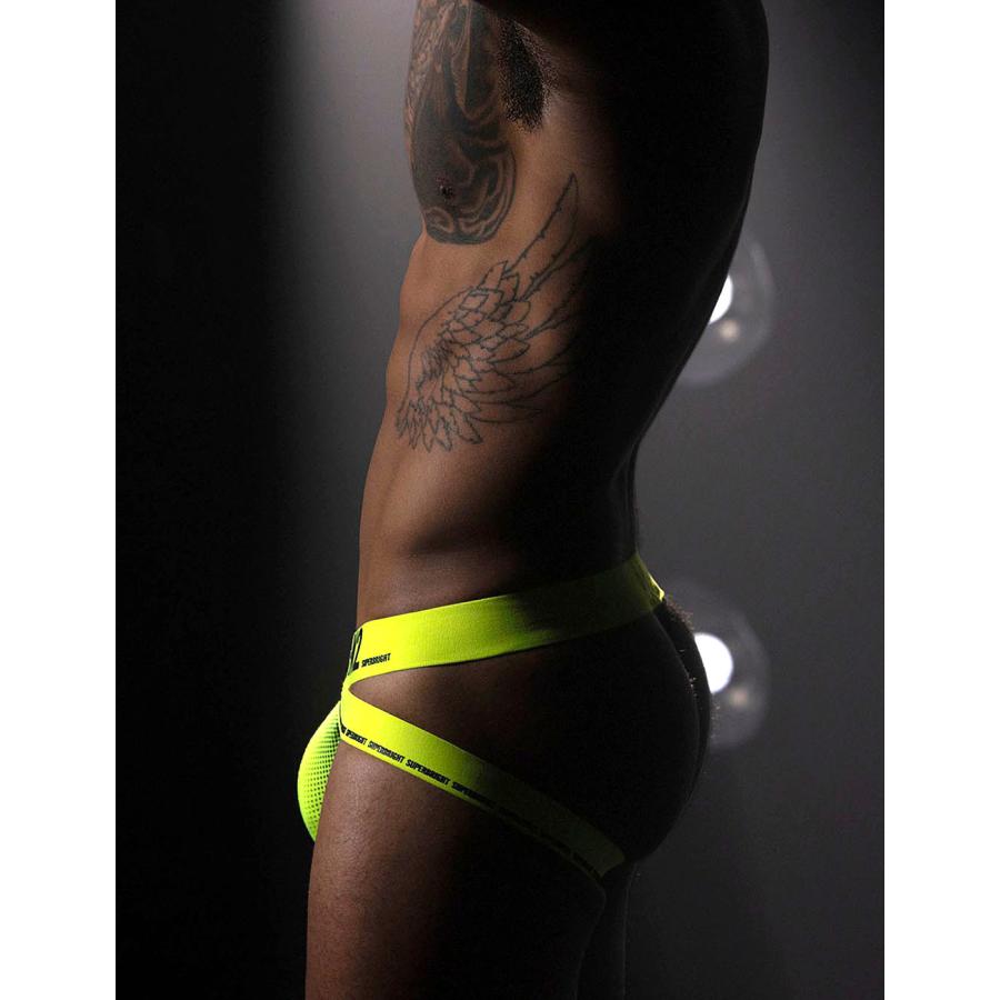 ジョックストラップ メンズ ケツ割れ ケツワレ C-IN2 SUPER BRIGHT JOCK STRAP ジョグストラップ サポーター 蛍光色 シーインツー CIN2 下着 男性 セクシー | C-IN2 | 18