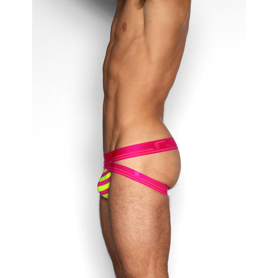 ジョックストラップ メンズ ケツ割れ ケツワレ C-IN2 SUPER BRIGHT JOCK STRAP ジョグストラップ サポーター 蛍光色 シーインツー CIN2 下着 男性 セクシー | C-IN2 | 07