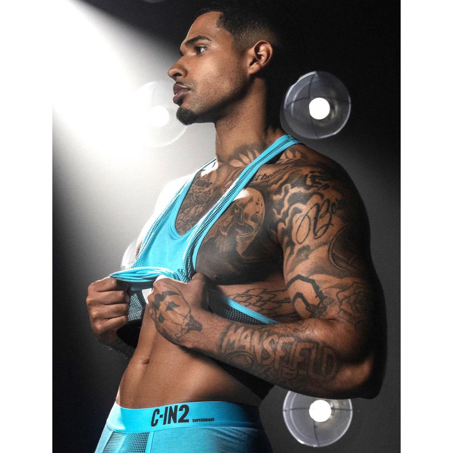 ジョックストラップ メンズ ケツ割れ ケツワレ C-IN2 SUPER BRIGHT JOCK STRAP ジョグストラップ サポーター 蛍光色 シーインツー CIN2 下着 男性 セクシー | C-IN2 | 10