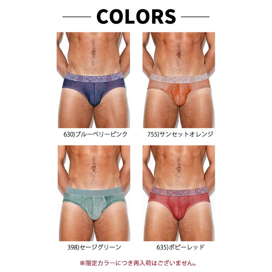 ブリーフ メンズ ローライズブリーフ C-IN2 UNDERTONE LOWRISE PROFILE BRIEF ローライズ ビキニブリーフ リブコットン シーインツー CIN2 下着 男性 セクシー | C-IN2 | 21