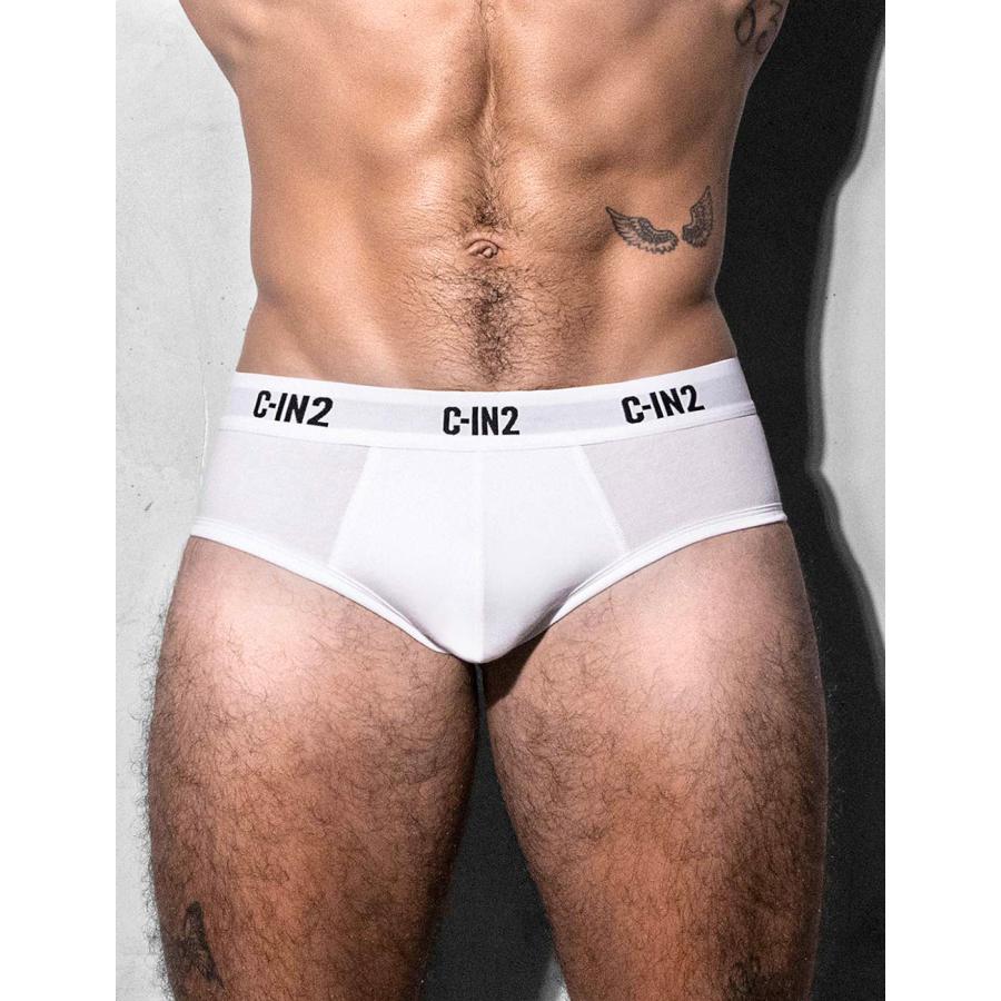 ブリーフ メンズ 3枚セット C-IN2 PREMIUM STRETCH MID RISE BRIEF ビキニブリーフ コットン モダール シーインツー CIN2 下着 男性 セクシー | C-IN2 | 10