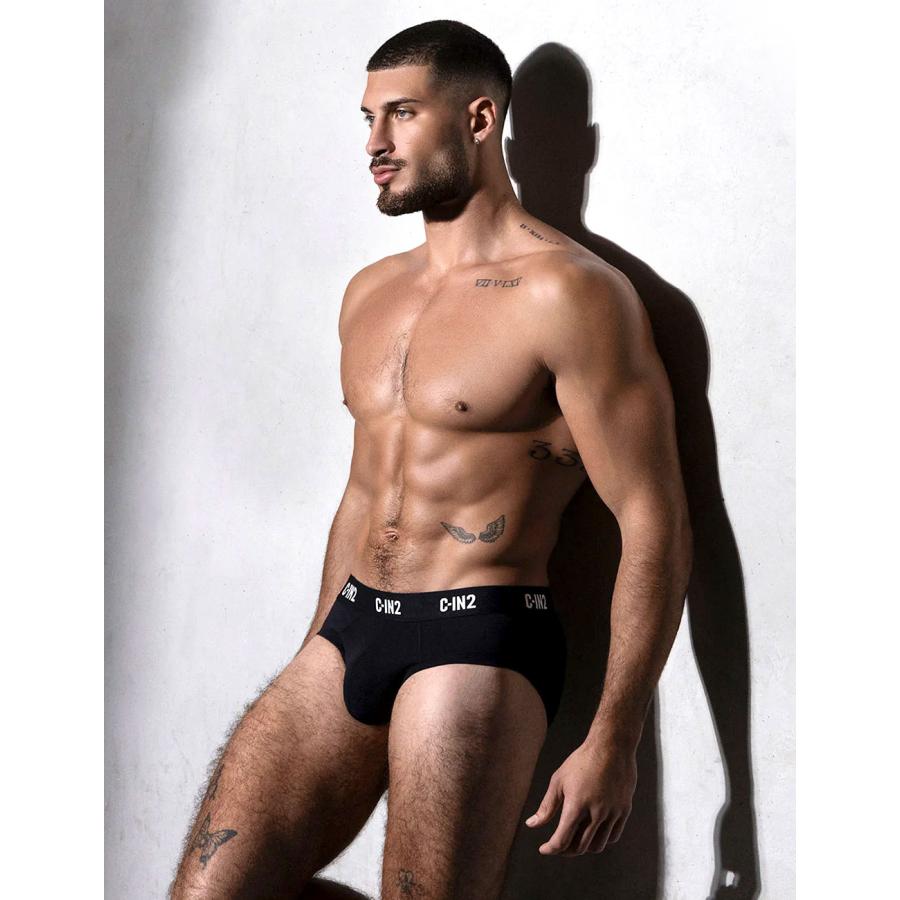 ブリーフ メンズ ローライズブリーフ 3枚セット C-IN2 PREMIUM STRETCH ビキニブリーフ コットン モダール シーインツー CIN2 下着 男性 セクシー | C-IN2 | 04