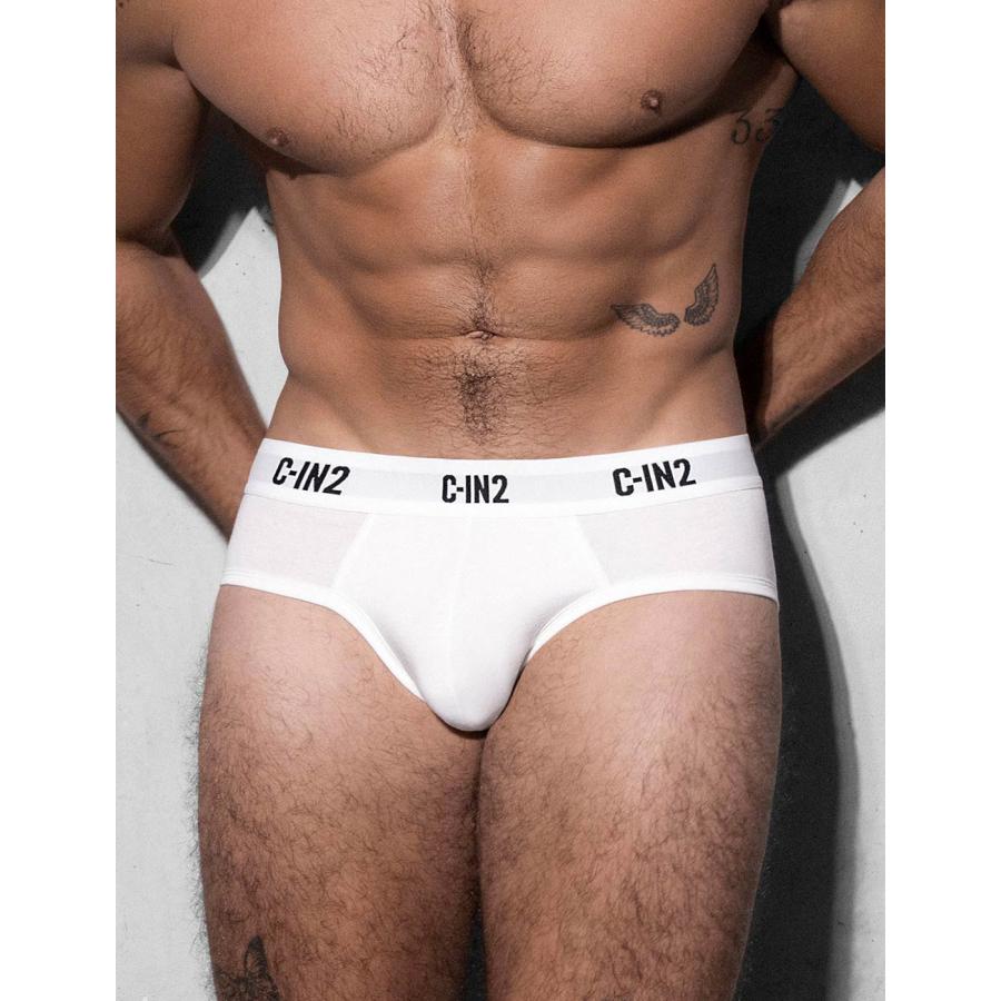 ブリーフ メンズ ローライズブリーフ 3枚セット C-IN2 PREMIUM STRETCH ビキニブリーフ コットン モダール シーインツー CIN2 下着 男性 セクシー | C-IN2 | 08