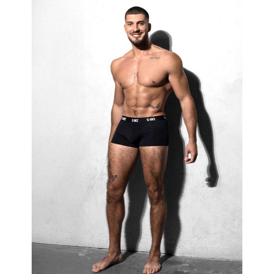 ボクサーパンツ メンズ ローライズボクサーパンツ 3枚セット C-IN2 PREMIUM STRETCH コットン モダール シーインツー CIN2 下着 男性 セクシー | C-IN2 | 05