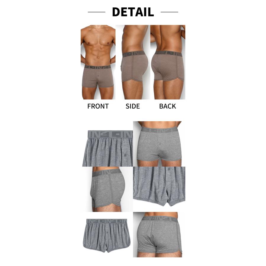 ニットトランクス メンズ 前開きトランクス C-IN2 HAND ME DOWN RUNNER BOXER シーインツー CIN2 下着 男性 セクシー | C-IN2 | 28
