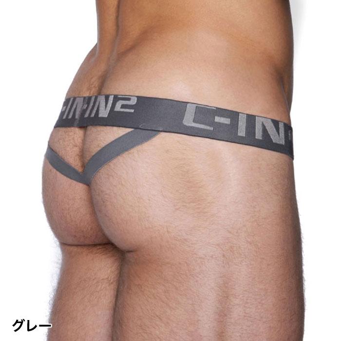 メンズTバック メンズ Yバック Tバック C-IN2 CORE Y-BACK THONG ティーバック サポーター コットン 100% 綿 シーインツー CIN2 下着 男性 セクシー | C-IN2 | 16